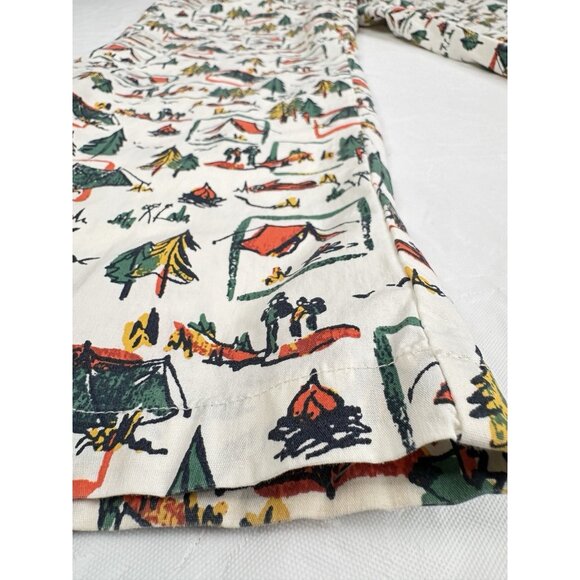 LL Bean Comfort Stretch Woven Sleep Pants Men’s Large Camping Hiking AOP - Picture 3 of 13